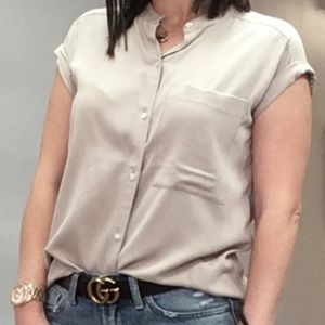 Tan Calvin Klein blouse